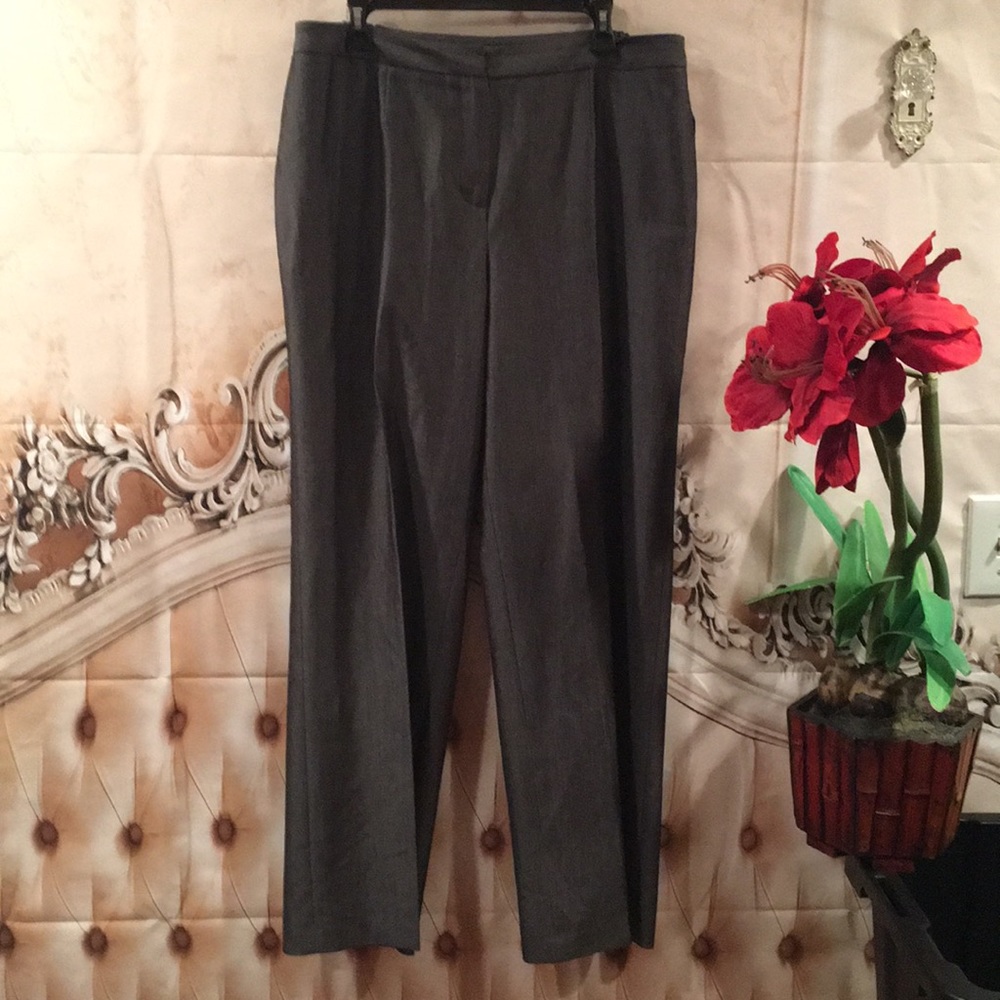 FREEwPurchas Jones NY Stretch Grey Dress Pants 16W